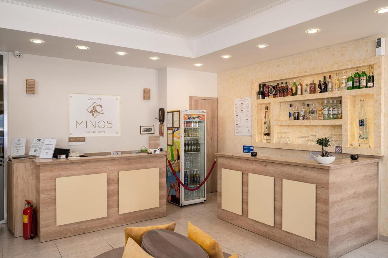 Minos Boutique Hotel อาเยียกาลินี ภายนอก รูปภาพ